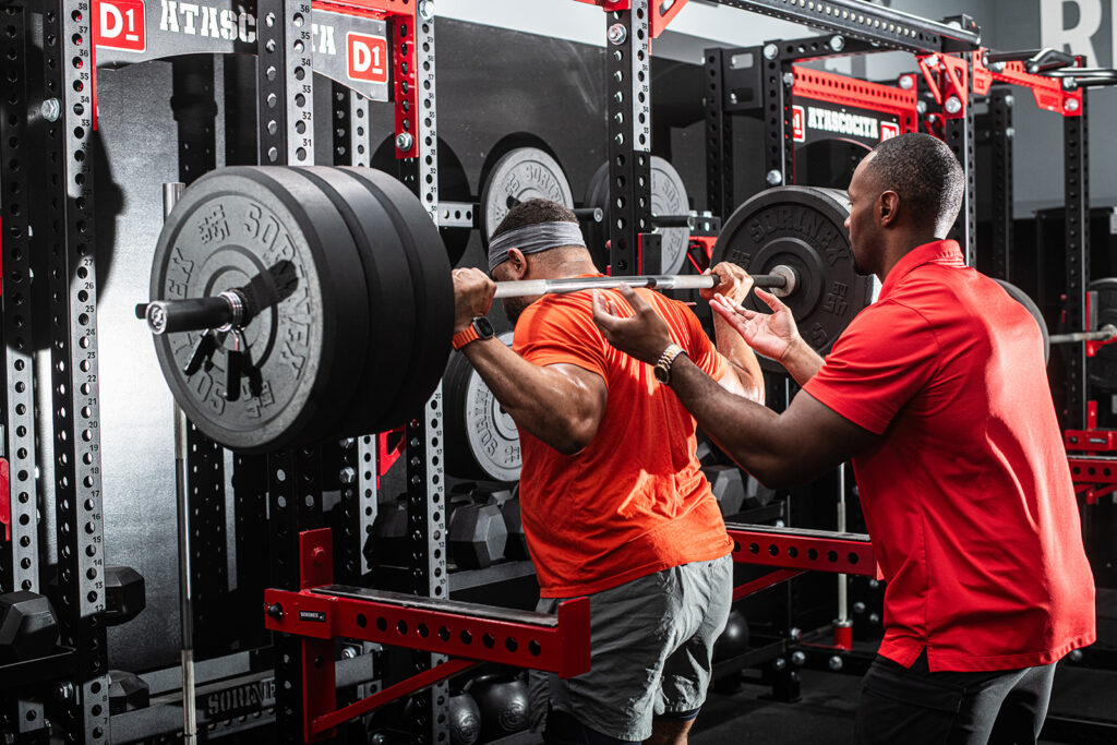 Houston Texas Fitness Photography. D1 Training Atascocita fitness in the Lake Houston area for Lake Houston City Lifestyle Magazine. Weight lifting personalized fitness training in Lake Houston